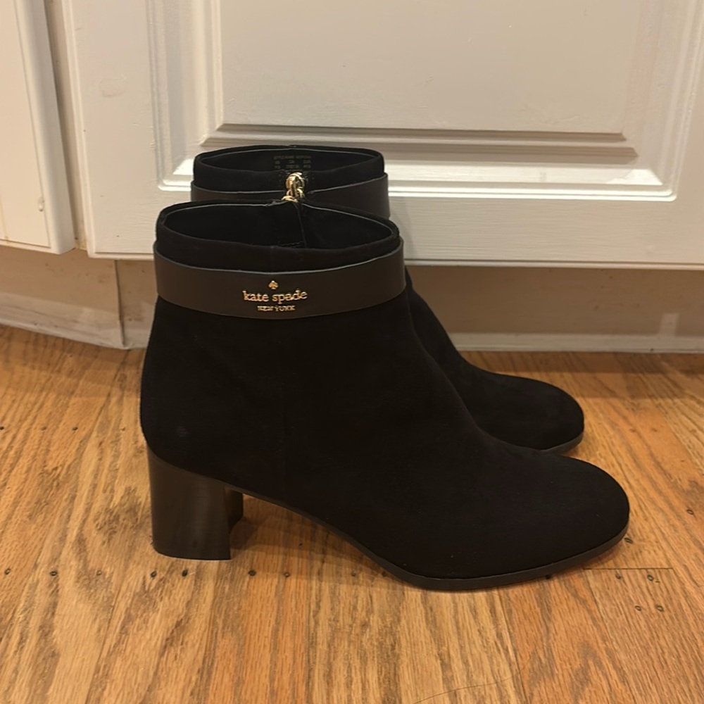 Kate Spade Black Morgan Boots - size 11